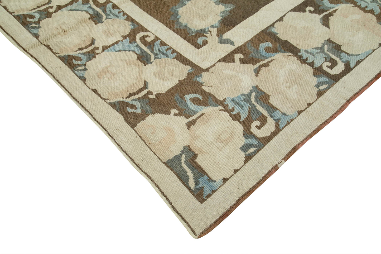 7x11 Beige Oushak Rug - 35797