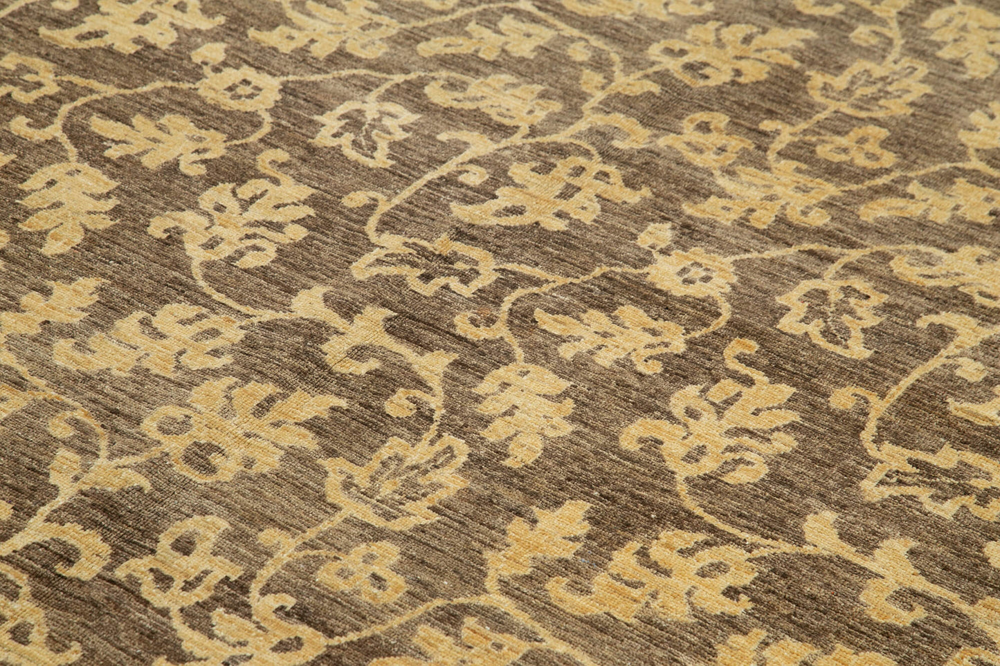 9x11 Brown Oushak Rug - 35800