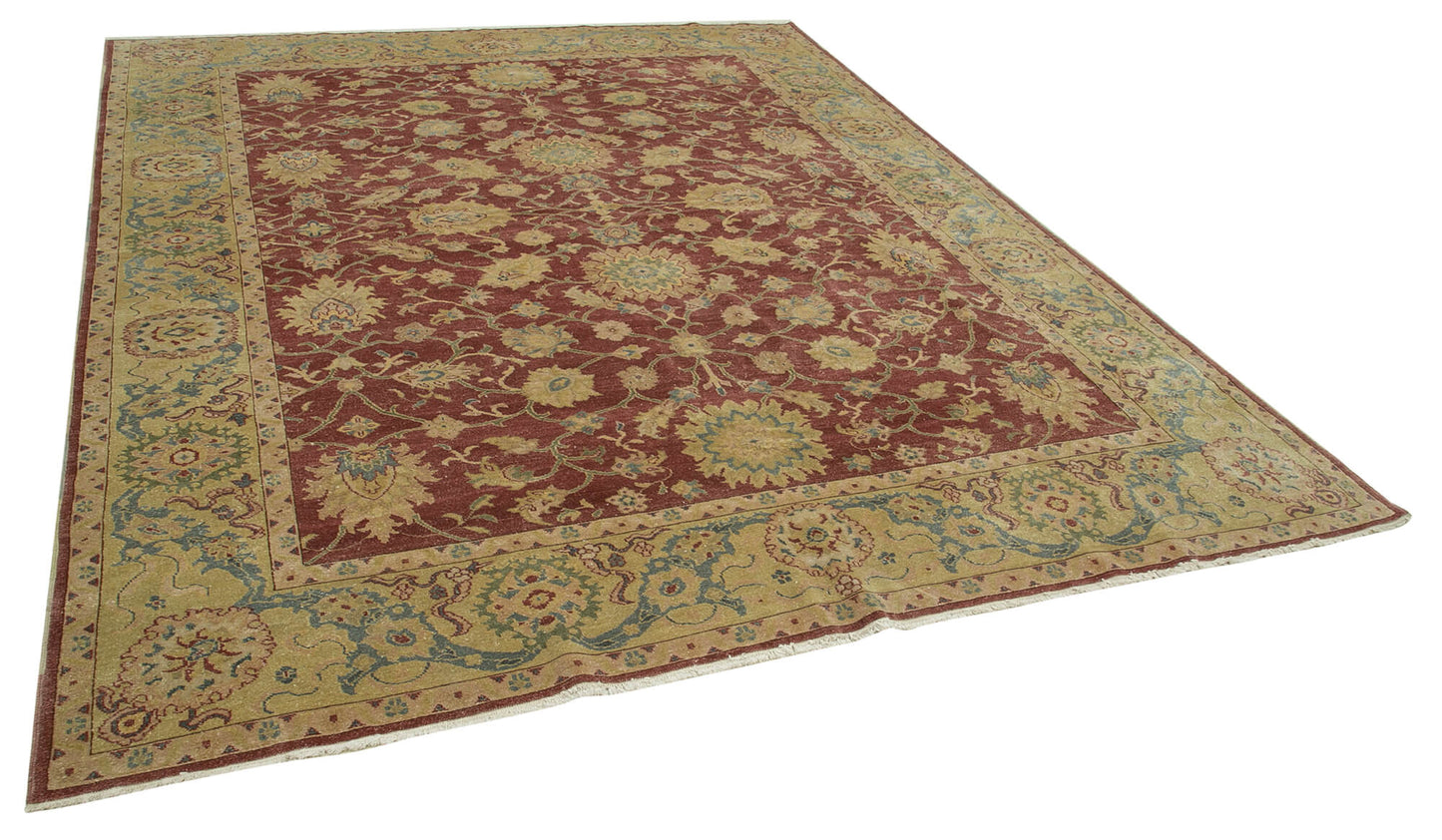 8x10 Beige Oushak Rug - 35802