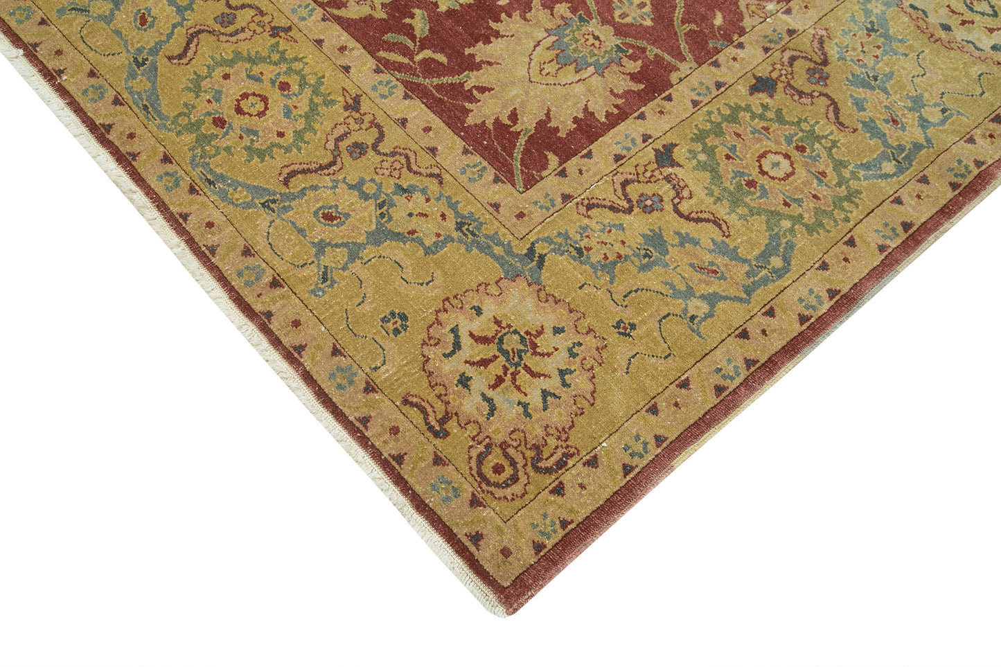 8x10 Beige Oushak Rug - 35802