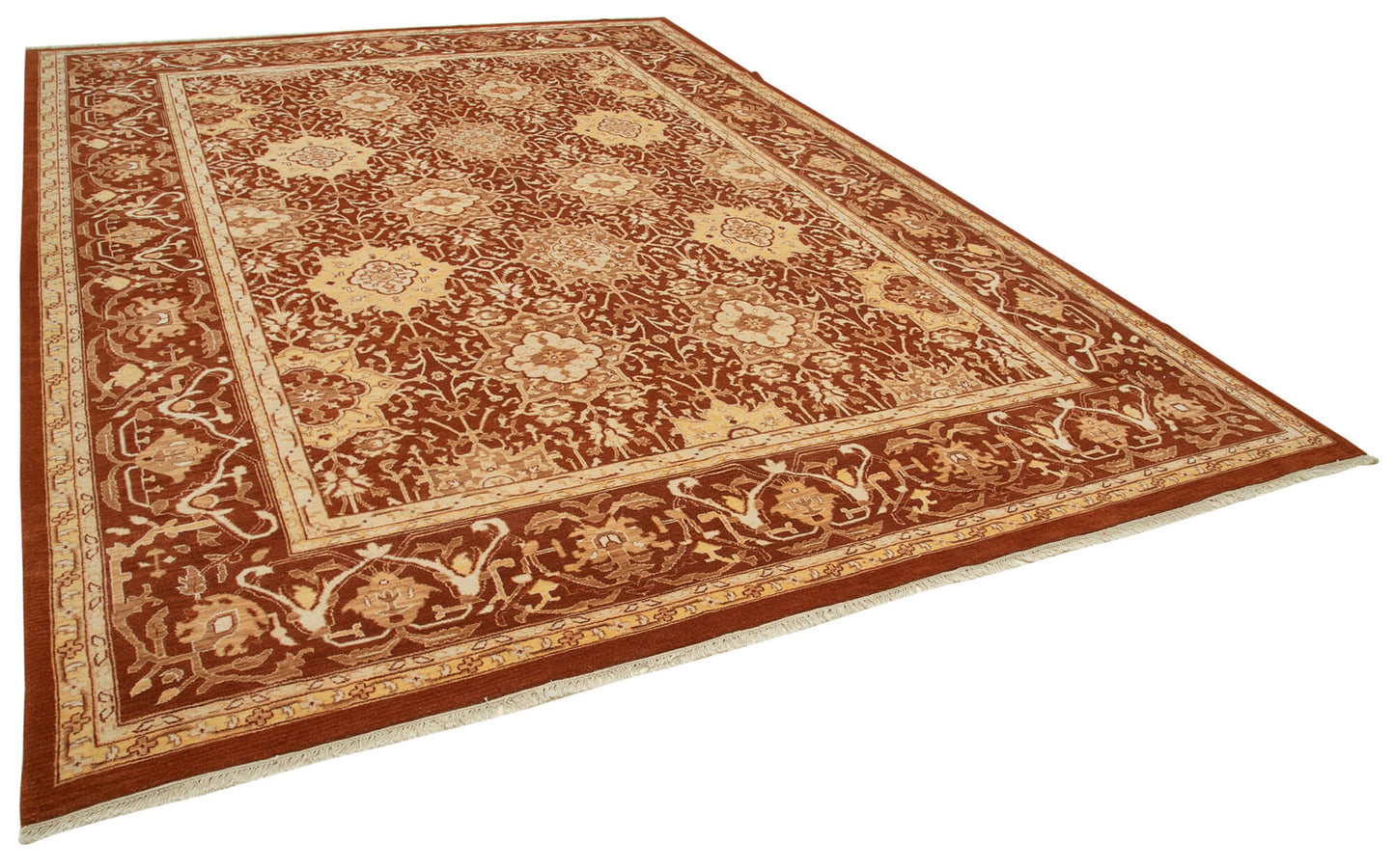 10x13 Red Oushak Rug - 35807