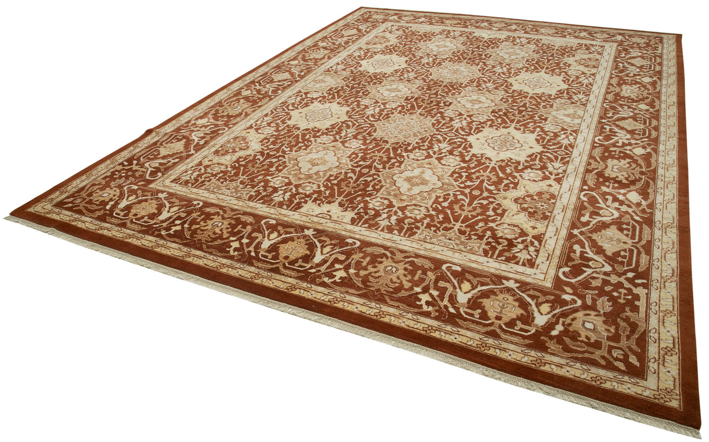 10x13 Red Oushak Rug - 35807