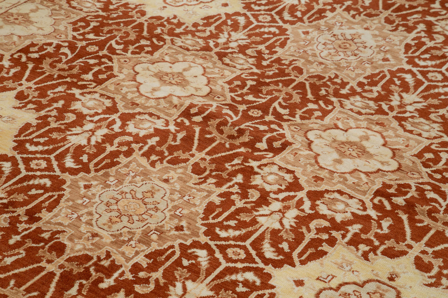 10x13 Red Oushak Rug - 35807