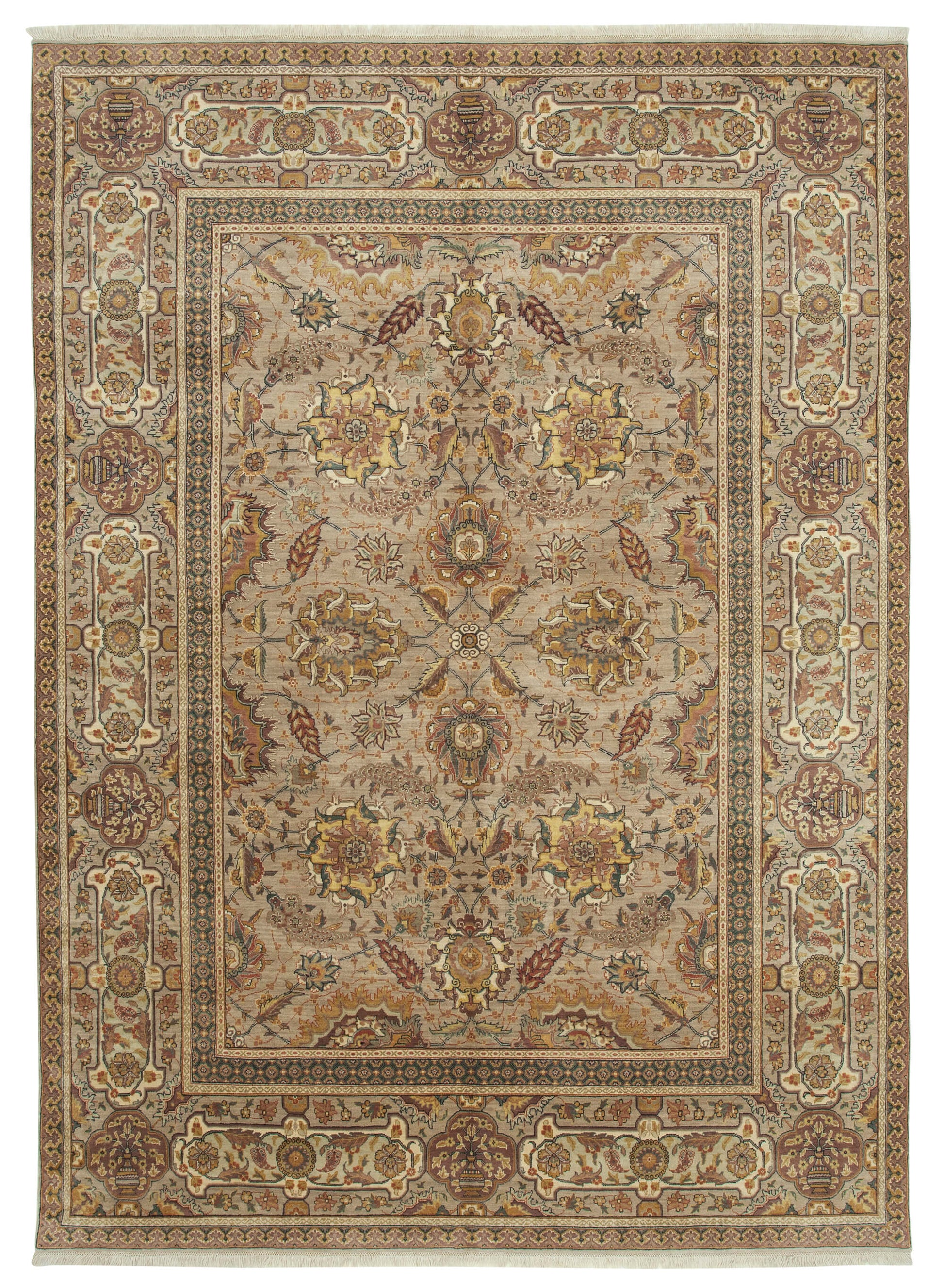 8x11 Brown Oushak Rug - 35808