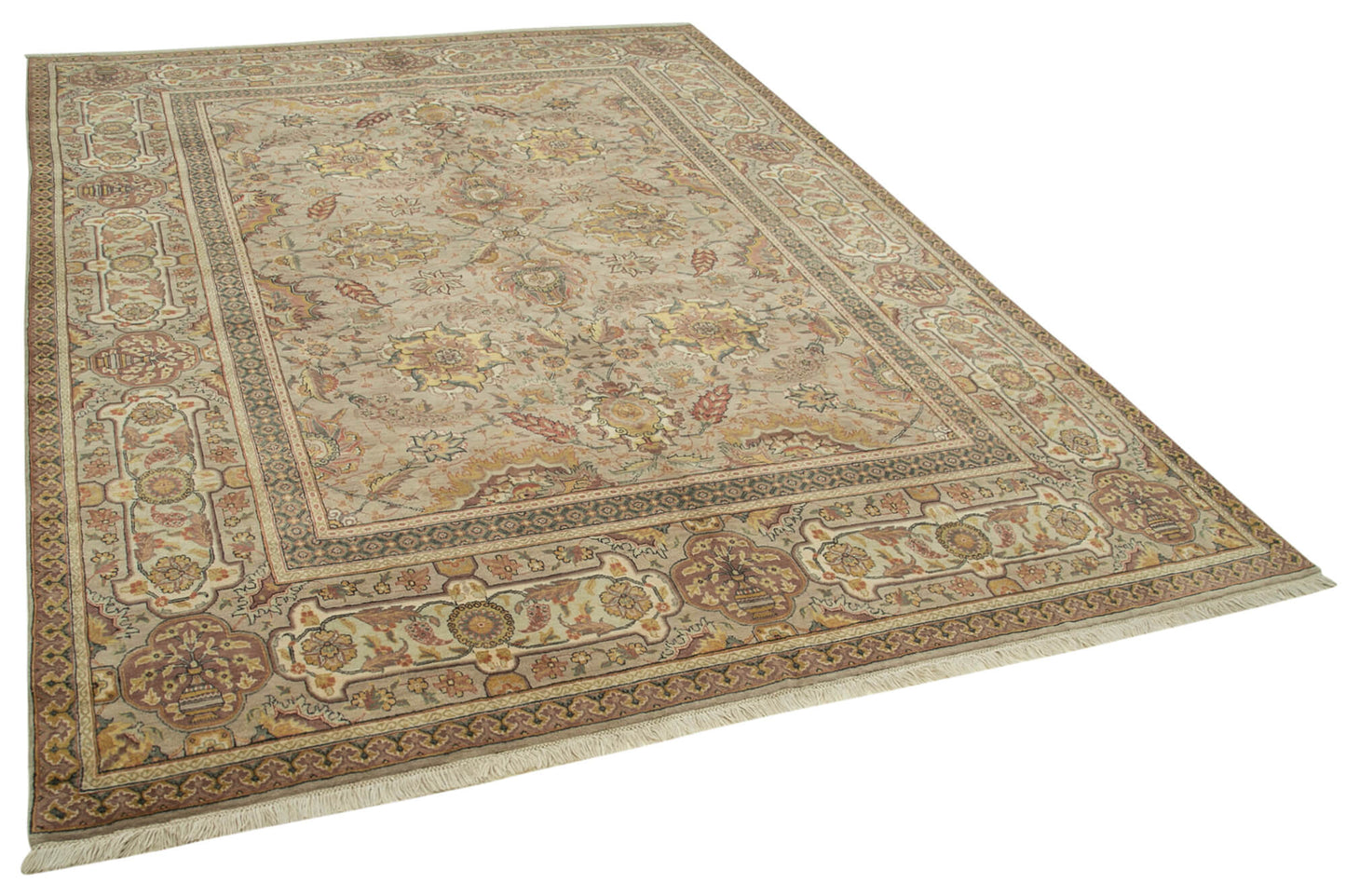 8x11 Brown Oushak Rug - 35808