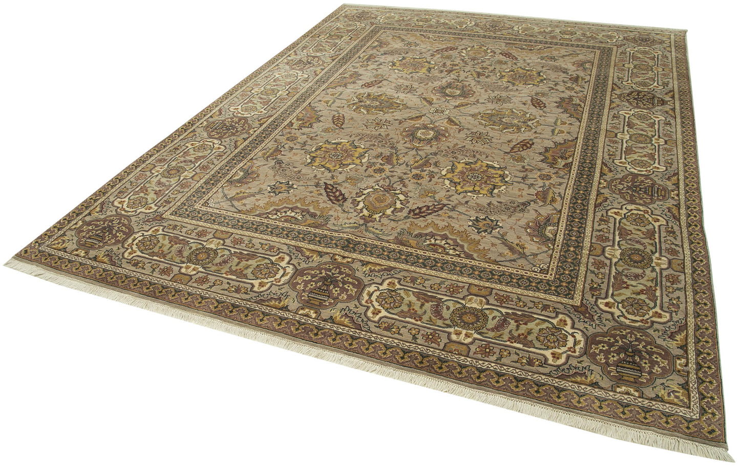 8x11 Brown Oushak Rug - 35808