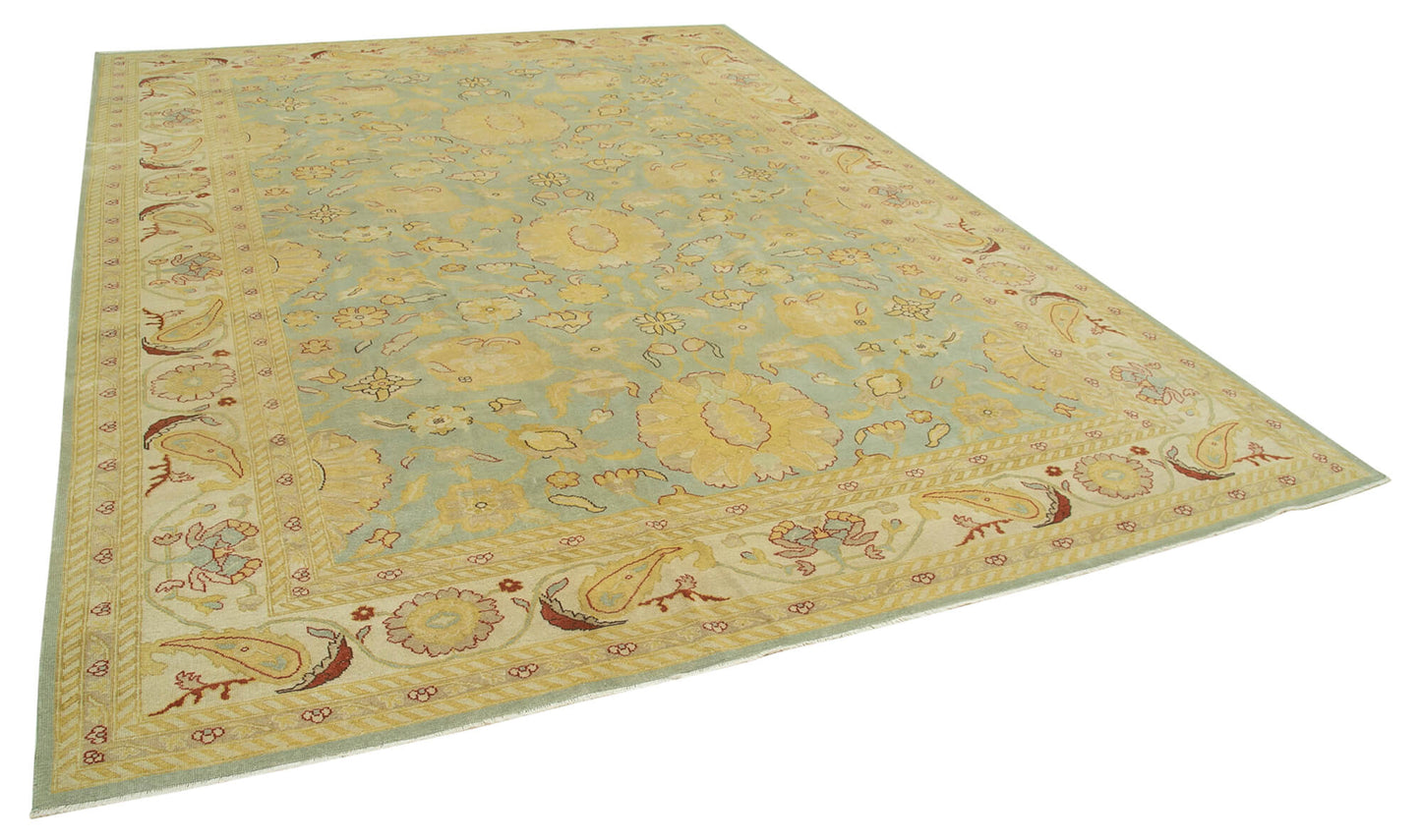 9x12 Beige Oushak Rug - 35814