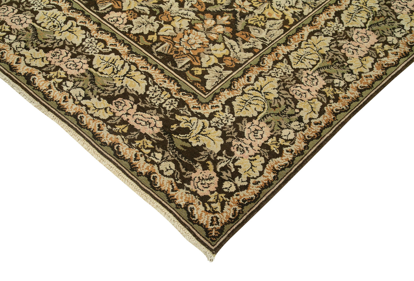 9x12 Beige Oushak Rug - 35815