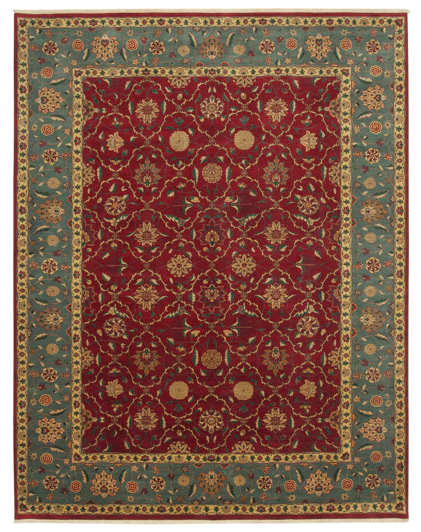 9x12 Red Oushak Rug - 35816