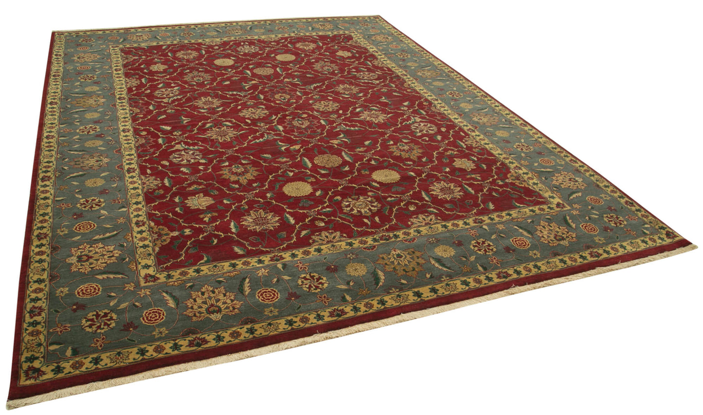 9x12 Red Oushak Rug - 35816