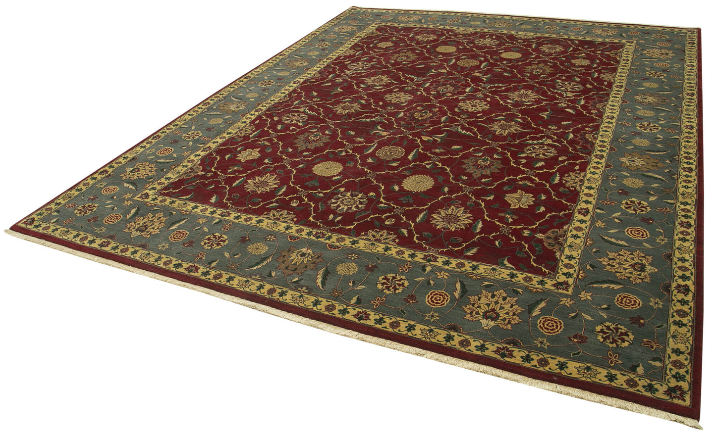 9x12 Red Oushak Rug - 35816