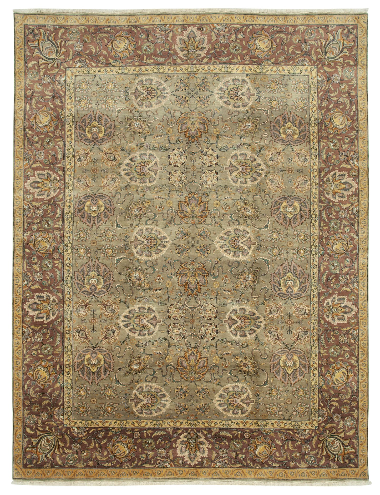 9x12 Grey Oushak Rug - 35817