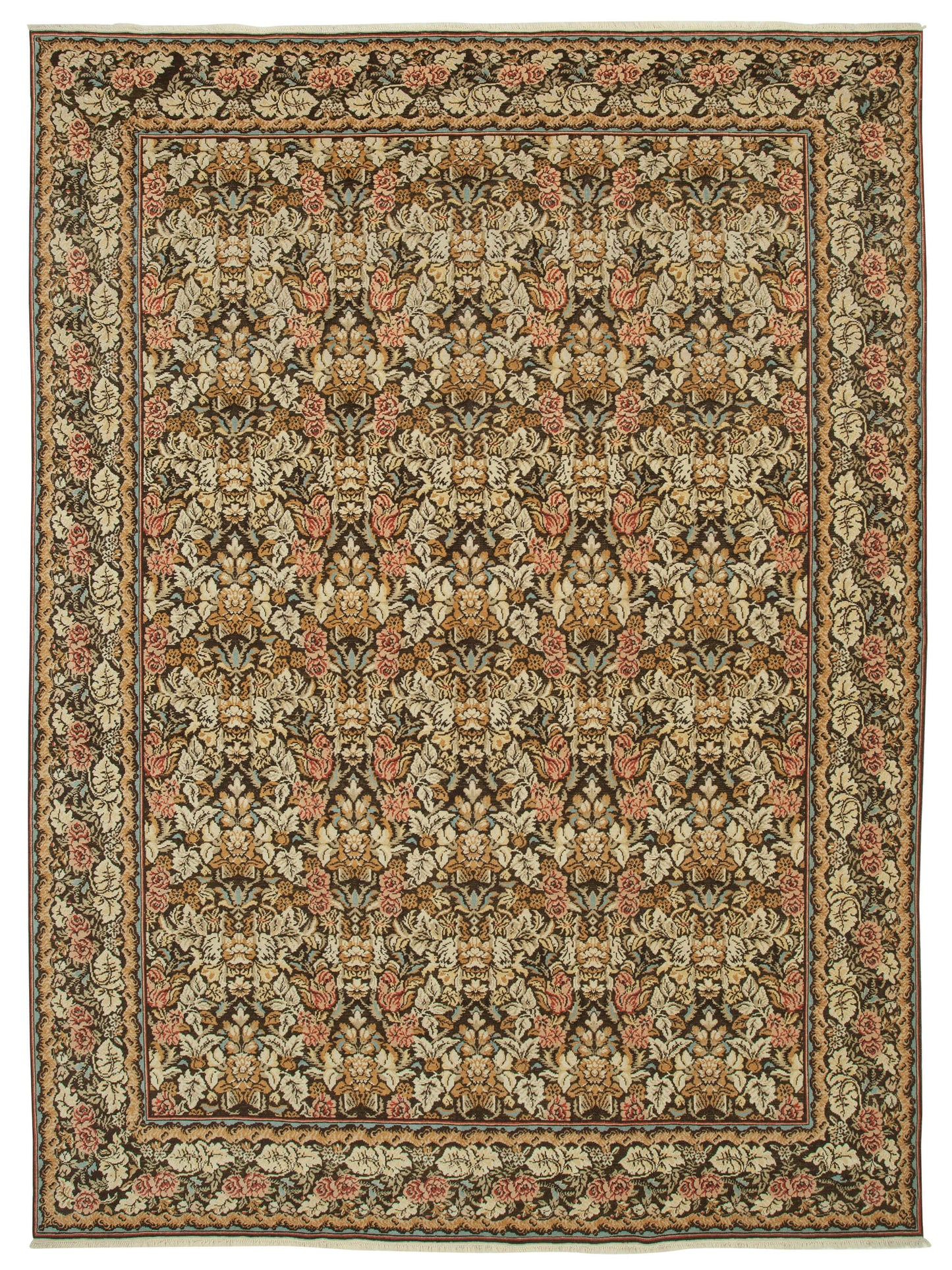 9x12 Beige Oushak Rug - 35818