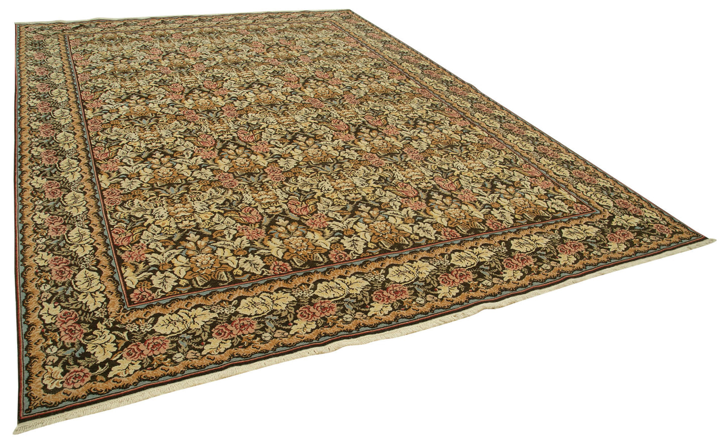 9x12 Beige Oushak Rug - 35818