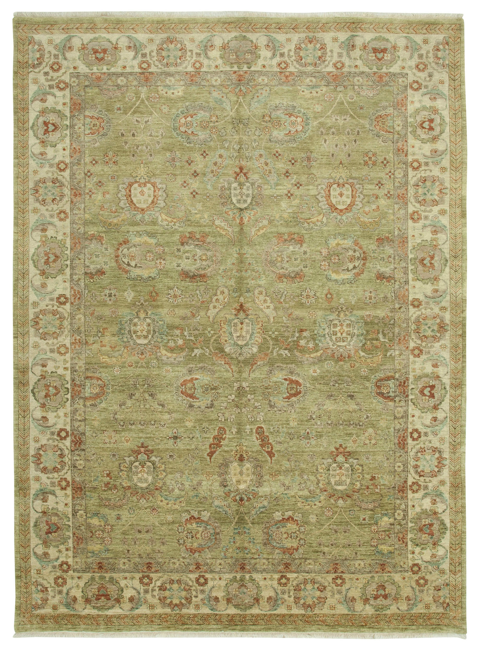 9x12 Grey Oushak Rug - 35823