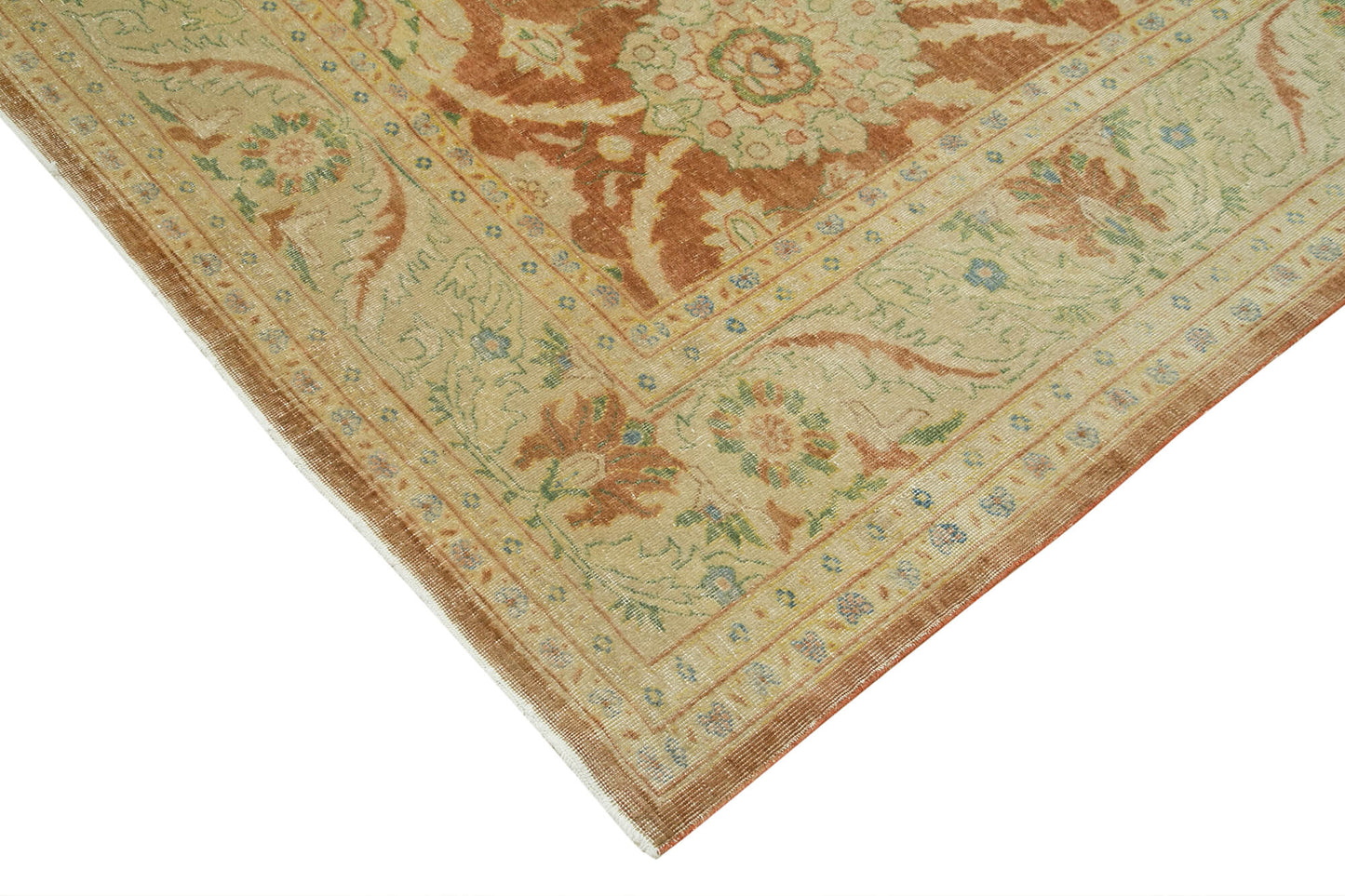 9x12 Beige Oushak Rug - 35824