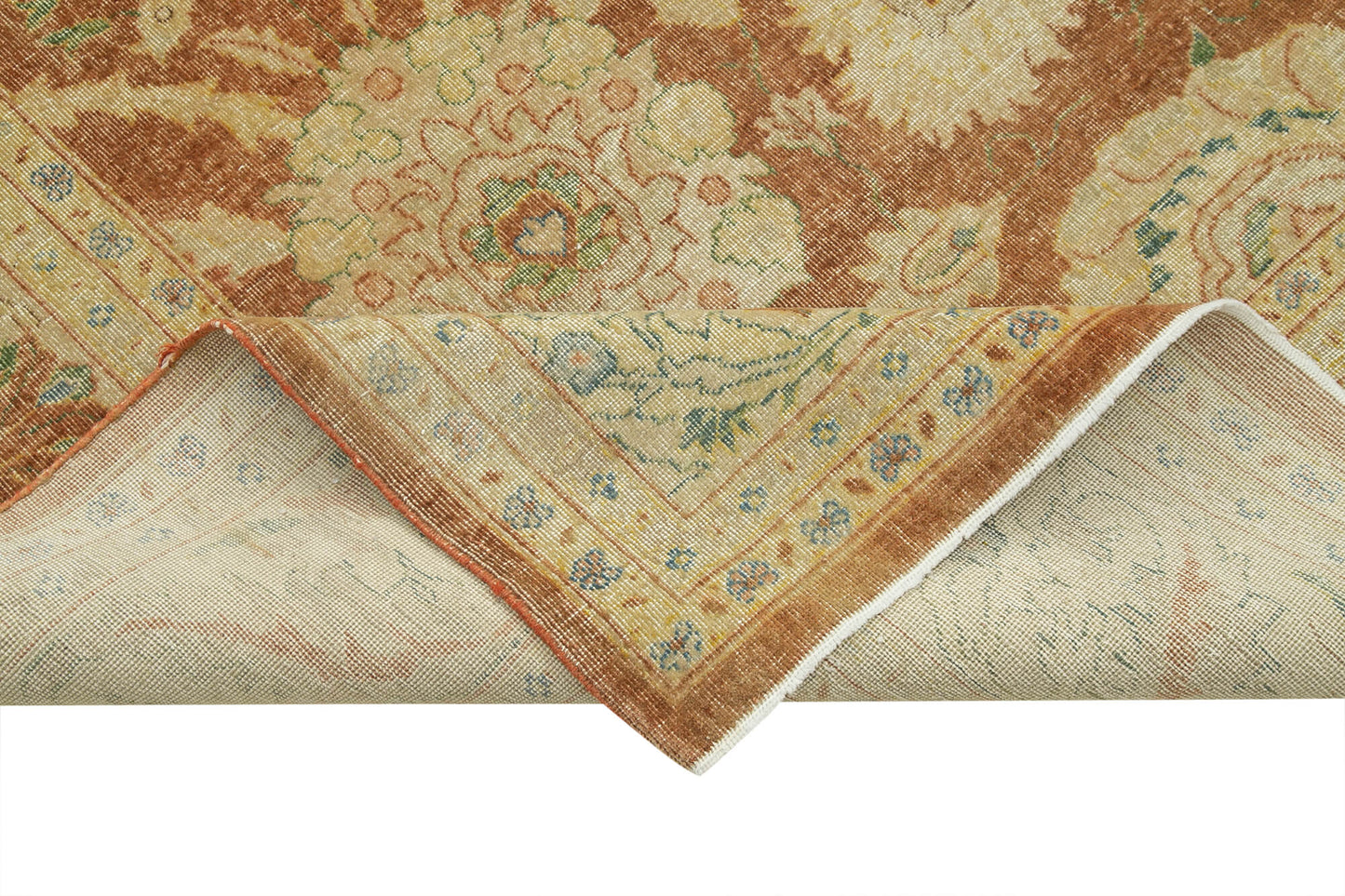 9x12 Beige Oushak Rug - 35824