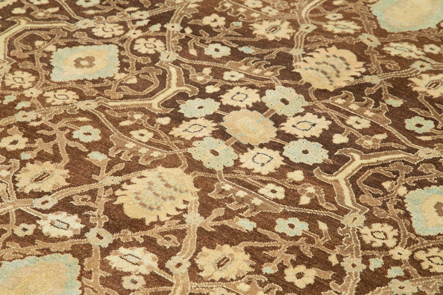 9x12 Brown Oushak Rug - 35825