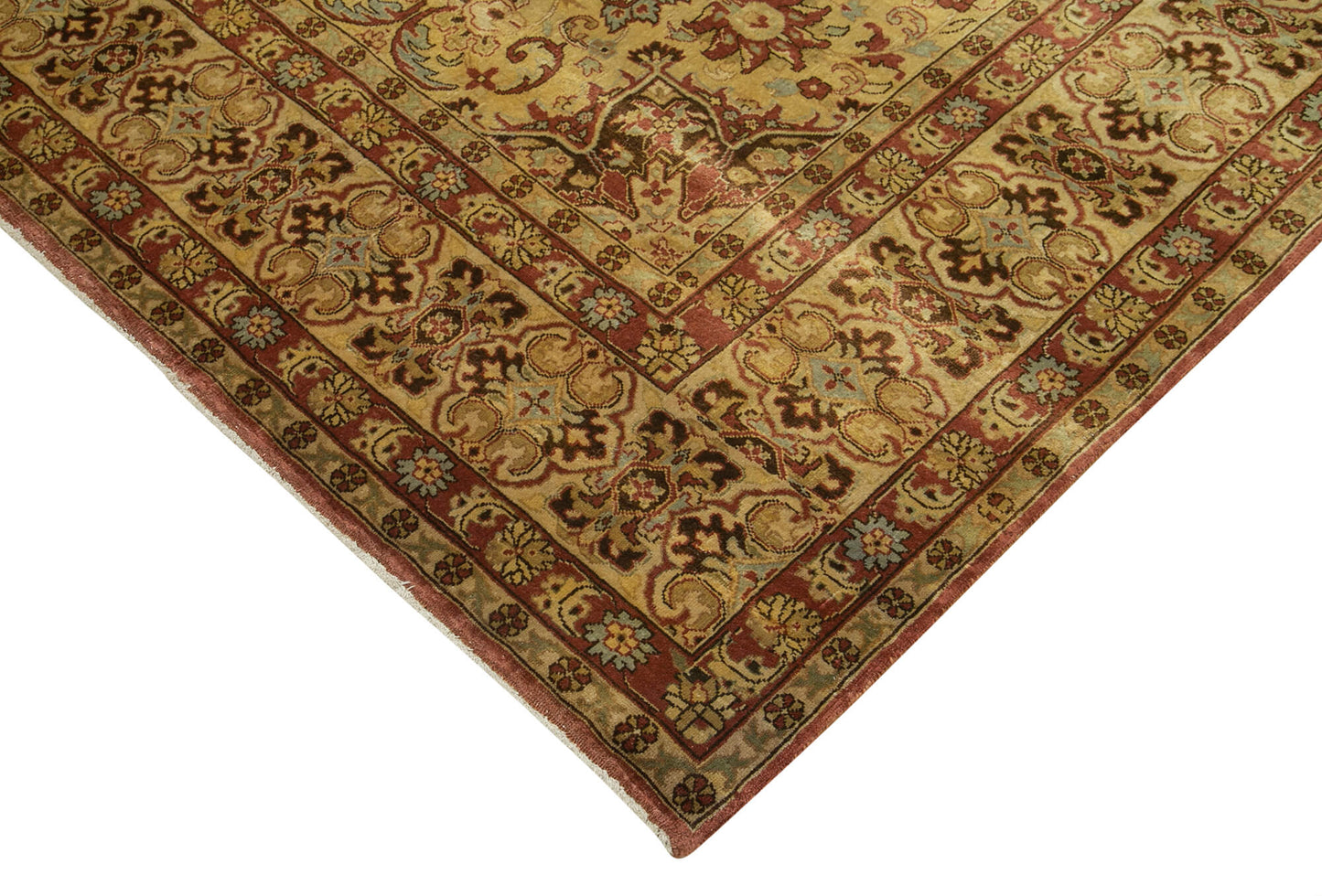 8x11 Yellow Oushak Rug - 35827