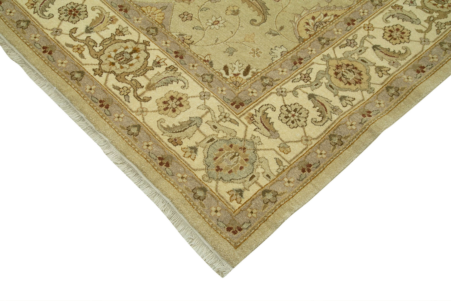 9x12 Beige Oushak Rug - 35828