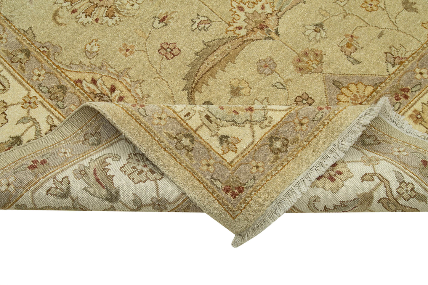 9x12 Beige Oushak Rug - 35828