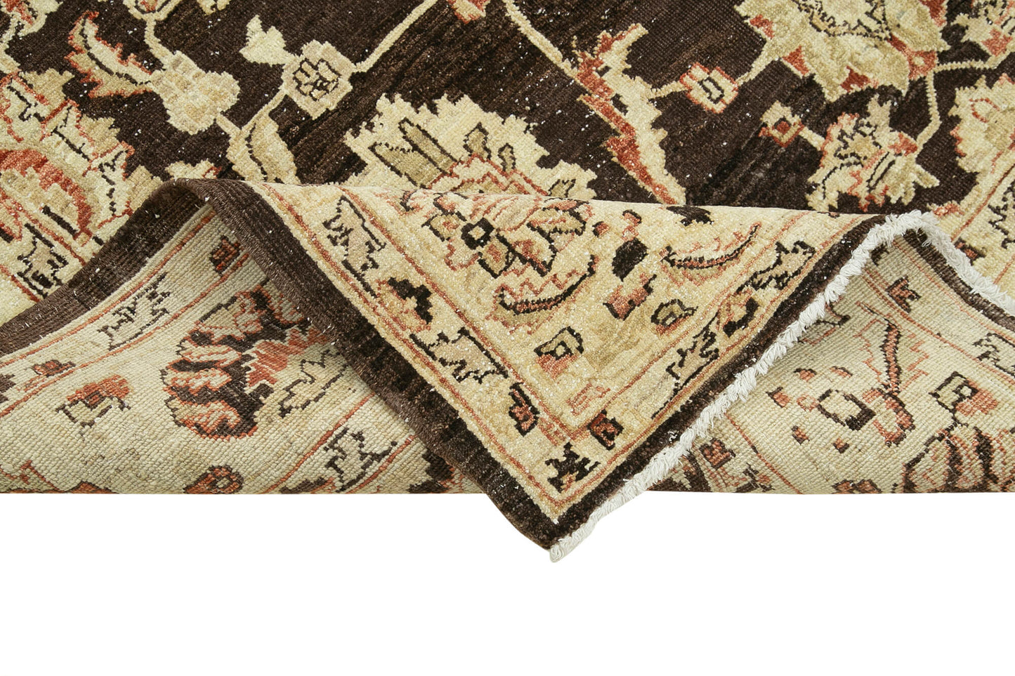 6x9 Beige Oushak Rug - 35830