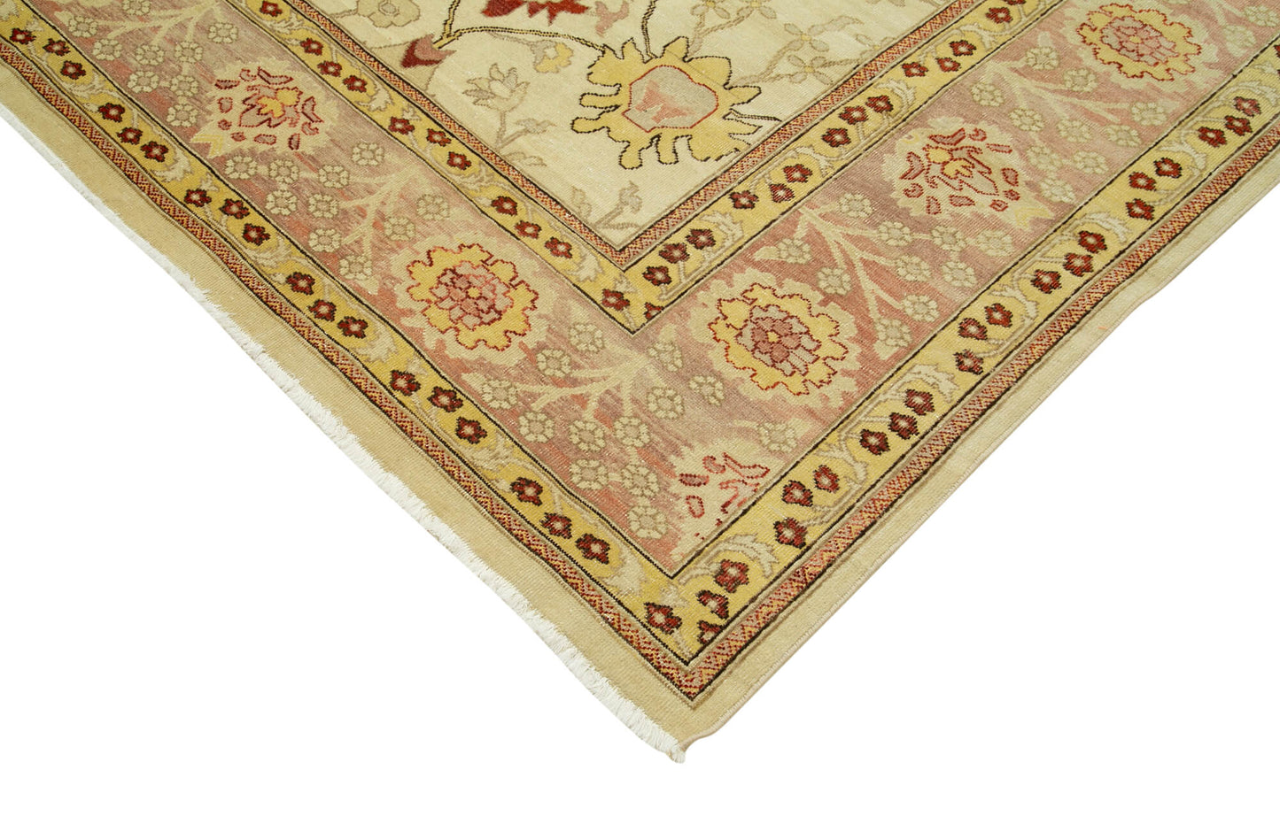 9x12 Beige Oushak Rug - 35833