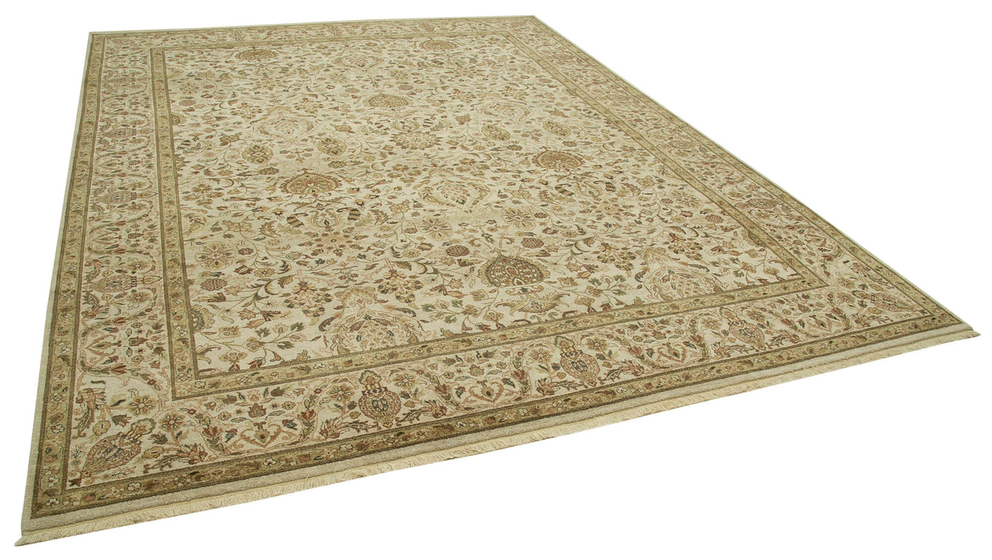 9x12 Beige Oushak Rug - 35834