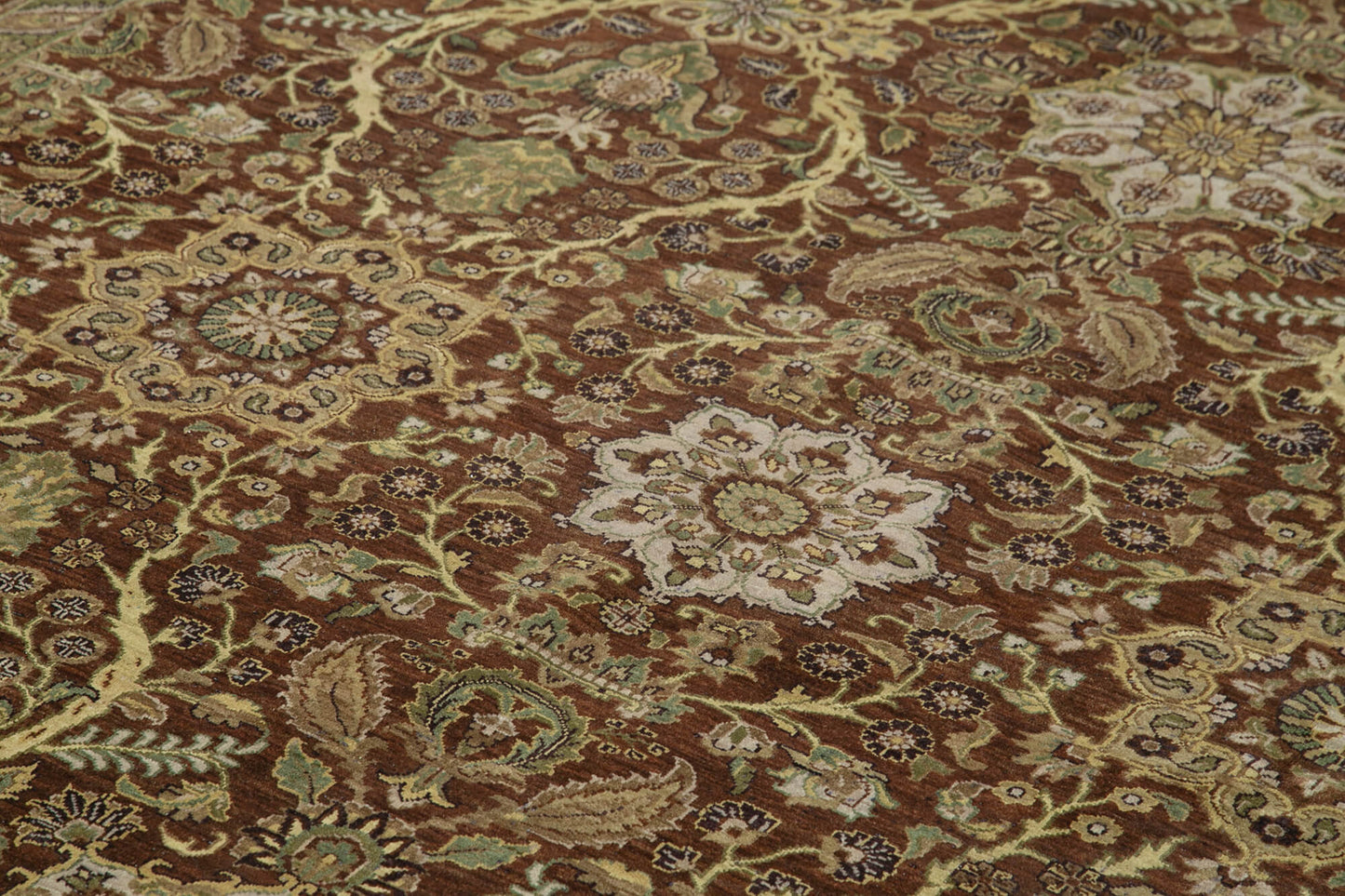 9x12 Brown Oushak Rug - 35835