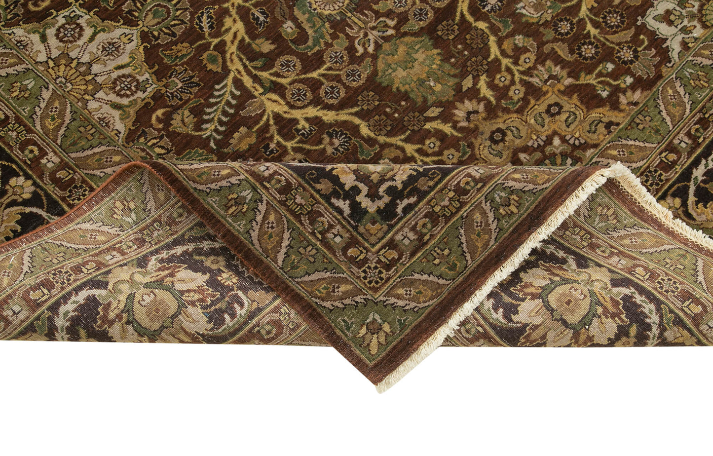 9x12 Brown Oushak Rug - 35835