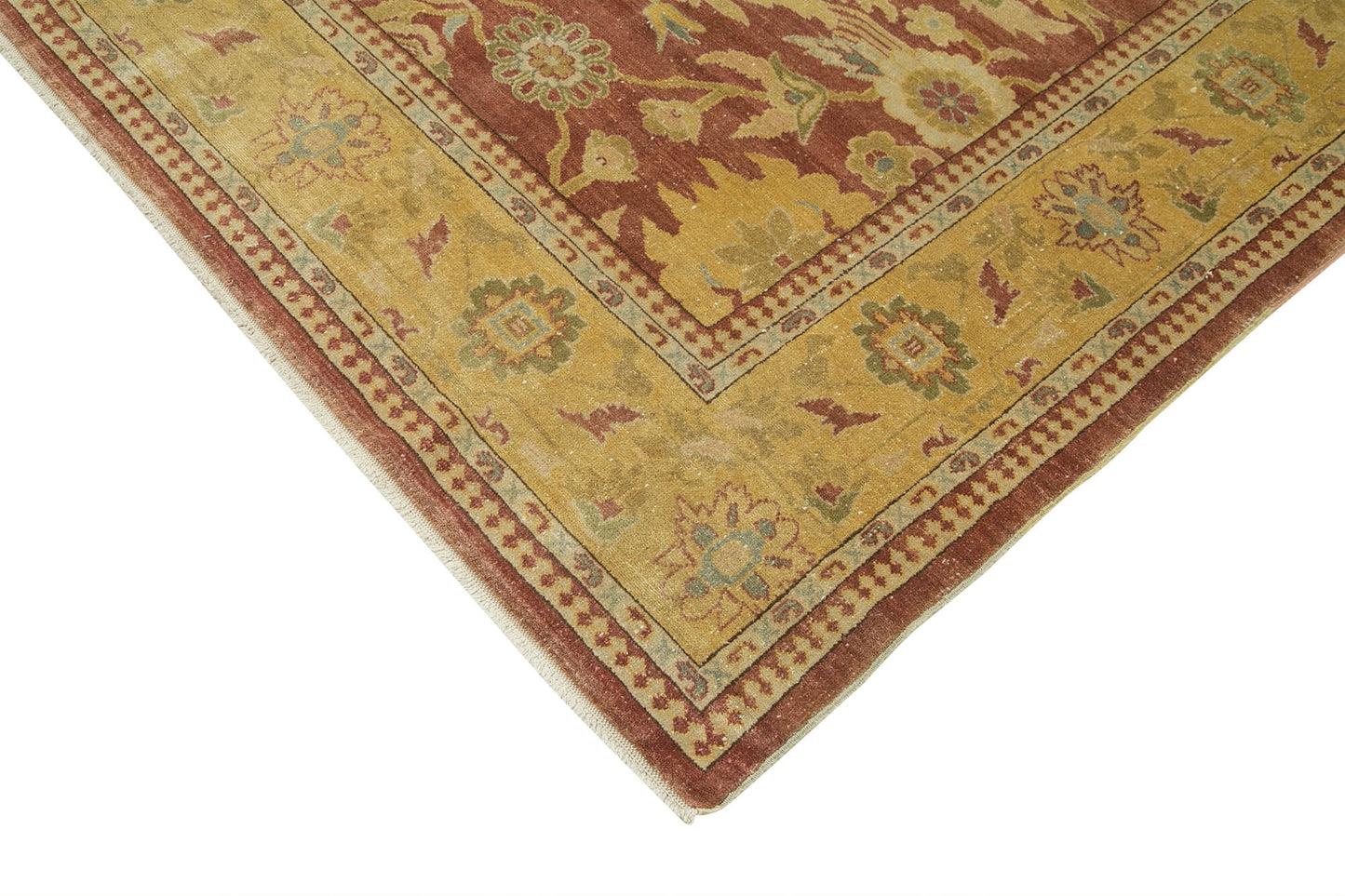 8x10 Beige Oushak Rug - 35838