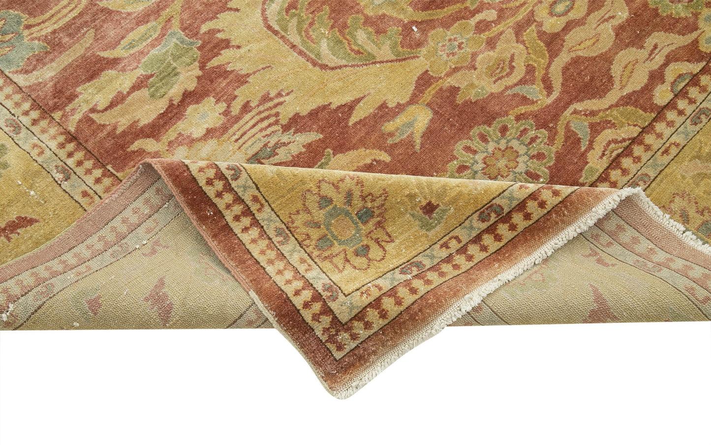 8x10 Beige Oushak Rug - 35838