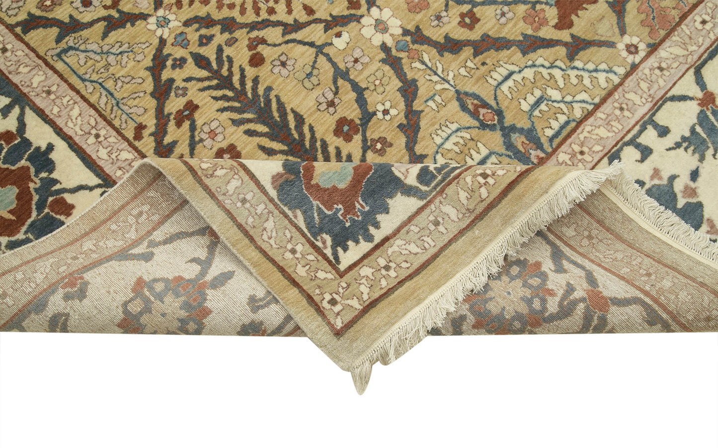 9x12 Beige Oushak Rug - 35839