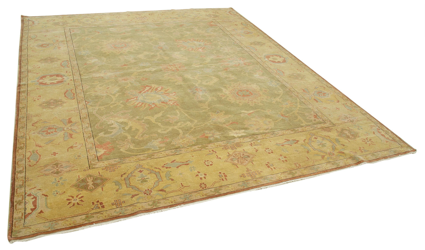 8x10 Yellow Oushak Rug - 35841