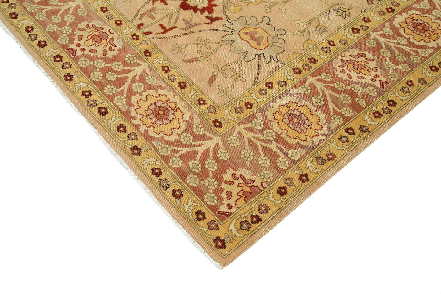 9x12 Beige Oushak Rug - 35842