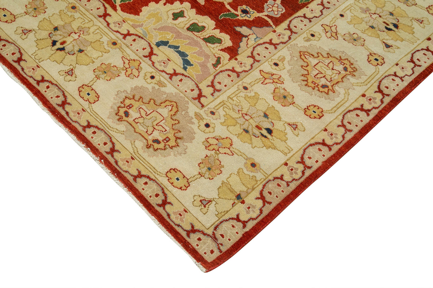 8x10 Beige Oushak Rug - 35843