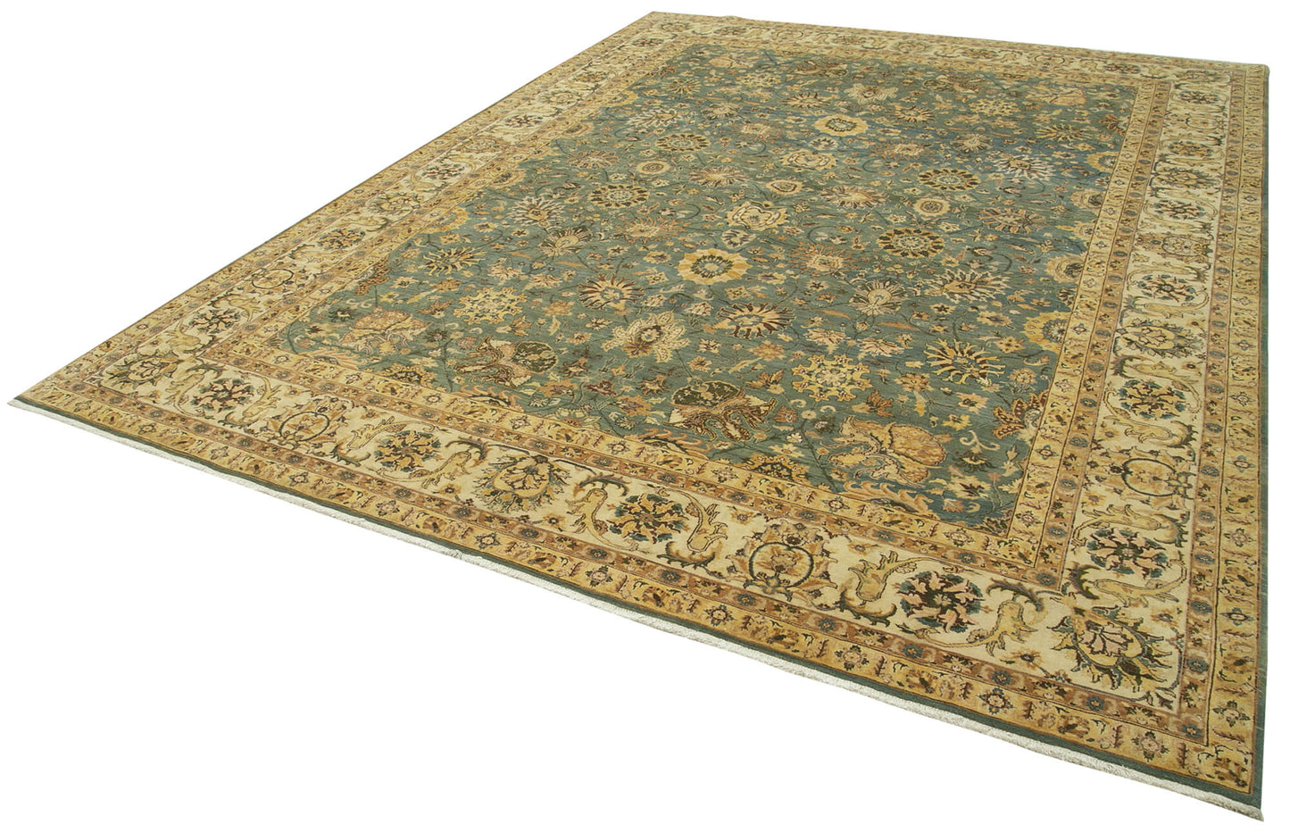 9x12 Yellow Oushak Rug - 35845