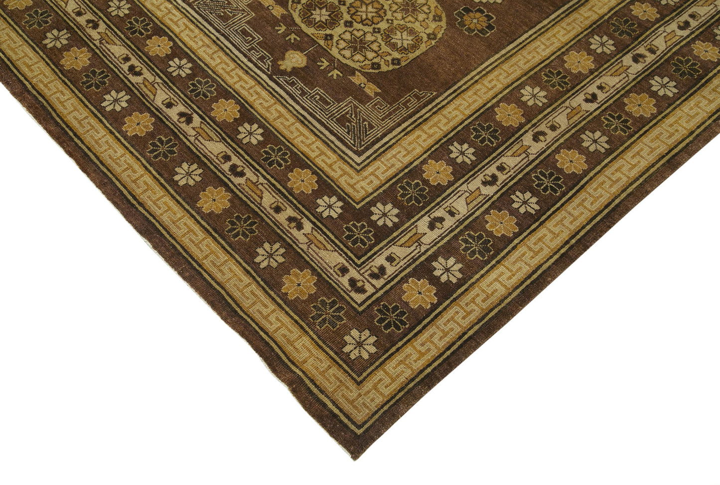 9x12 Brown Oushak Rug - 35848