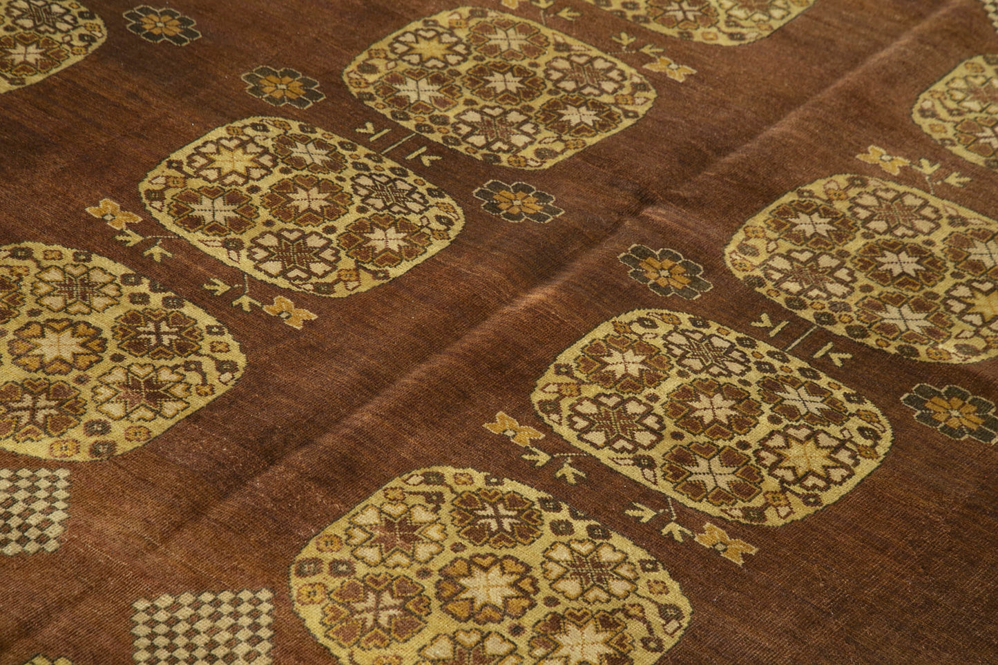 9x12 Brown Oushak Rug - 35848