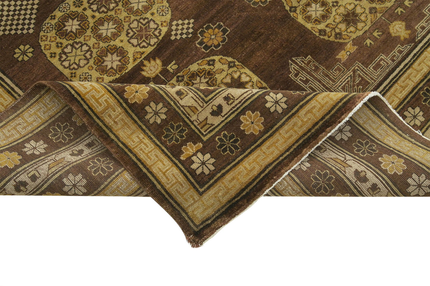 9x12 Brown Oushak Rug - 35848