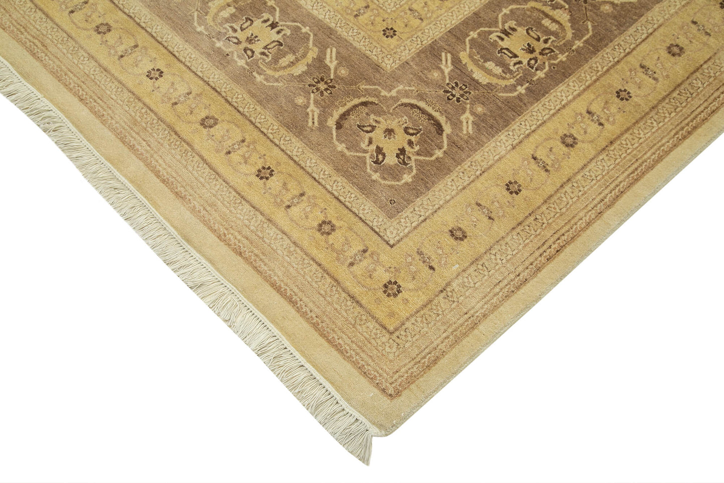 9x12 Beige Oushak Rug - 35849