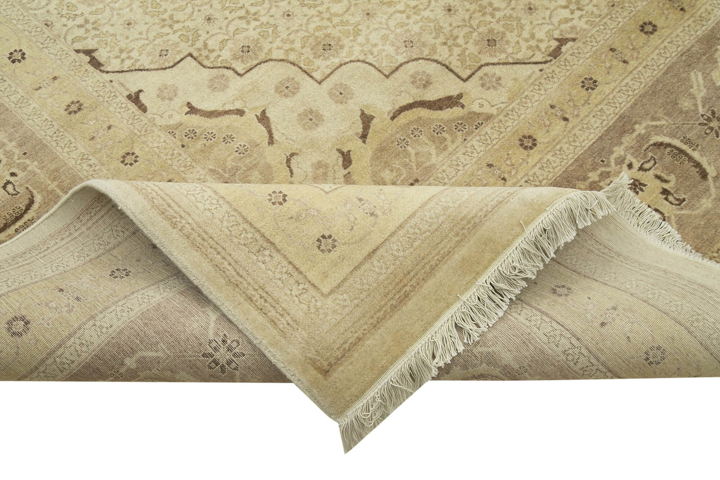 9x12 Beige Oushak Rug - 35849