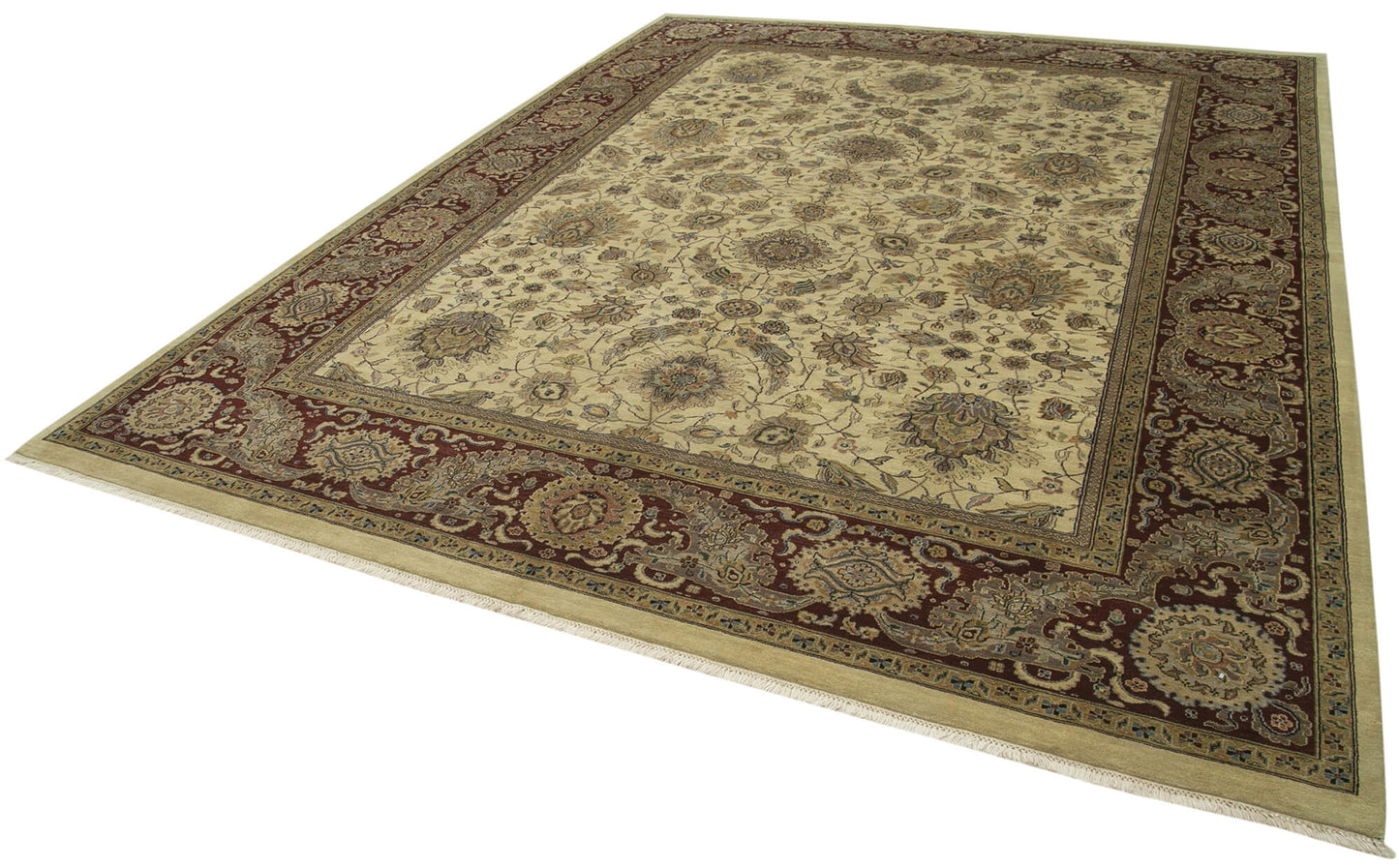 9x12 Beige Oushak Rug - 35850