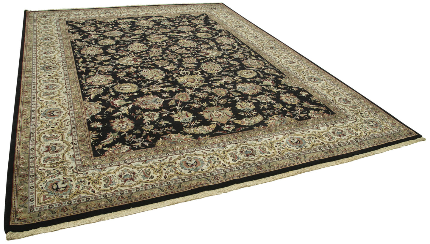 9x12 Black Oushak Rug - 35852