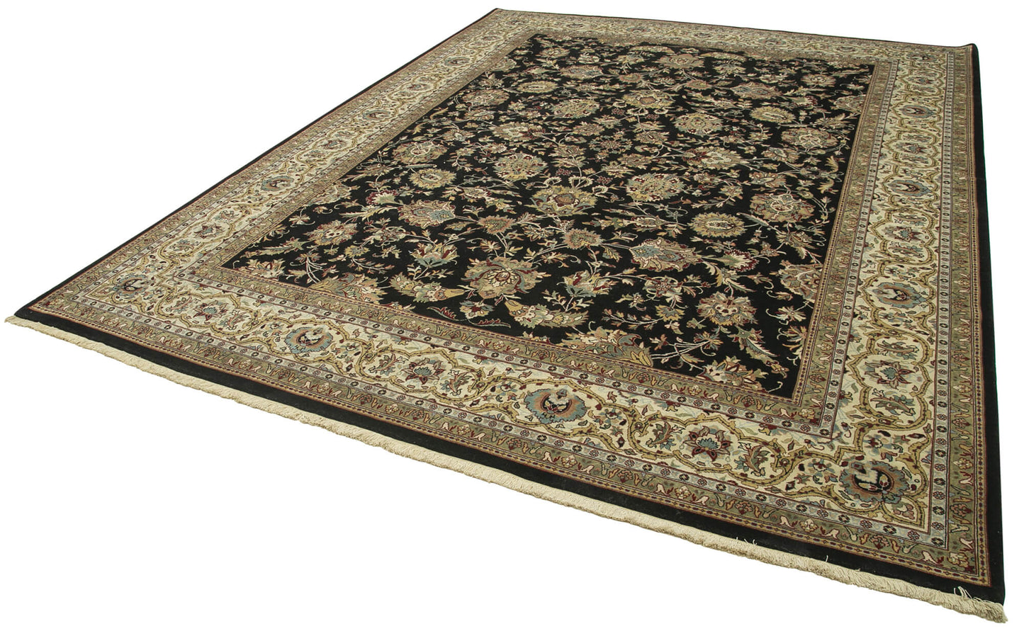 9x12 Black Oushak Rug - 35852