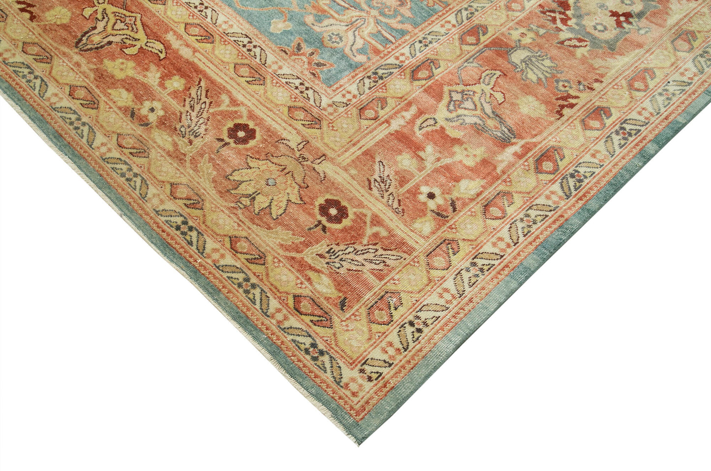 10x14 Red Oushak Rug - 35863