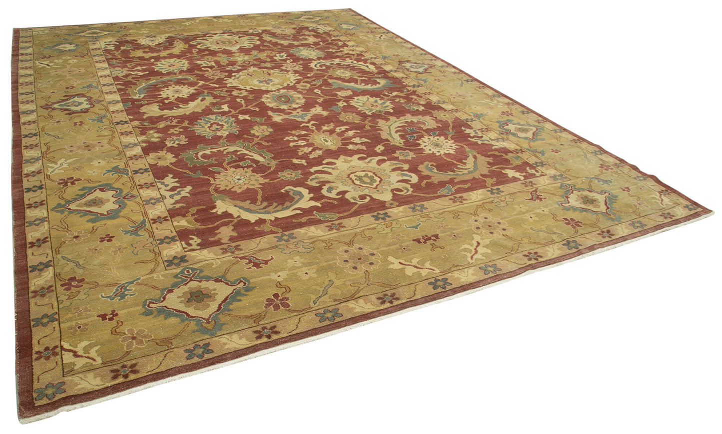 10x14 Yellow Oushak Rug - 35864