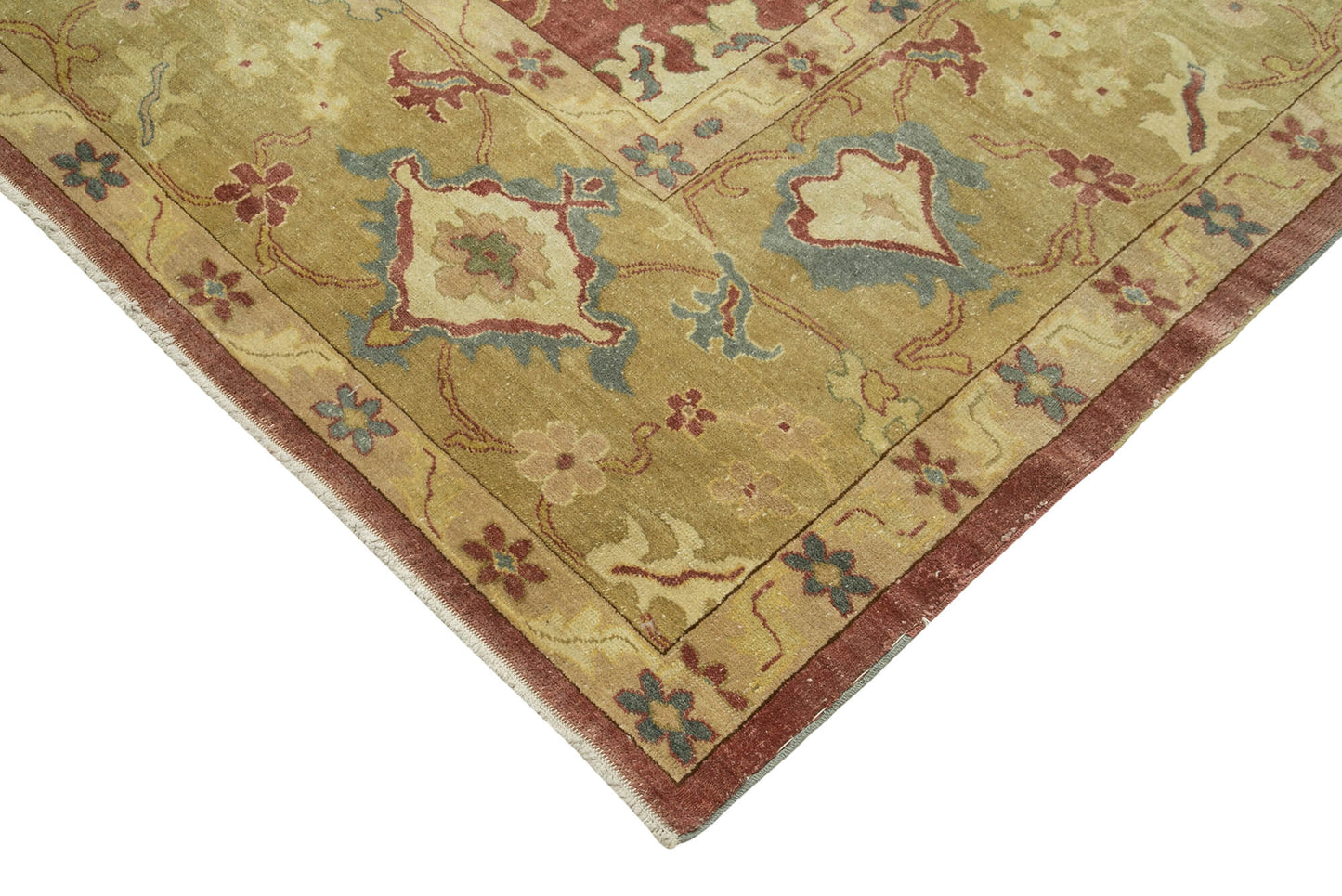 10x14 Yellow Oushak Rug - 35864