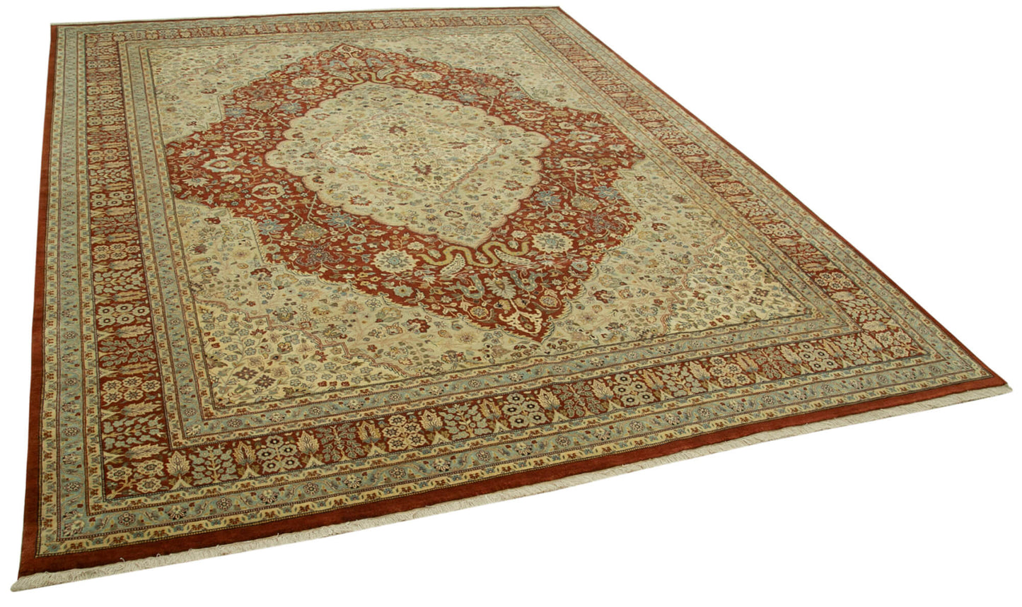 9x12 Yellow Oushak Rug - 35868