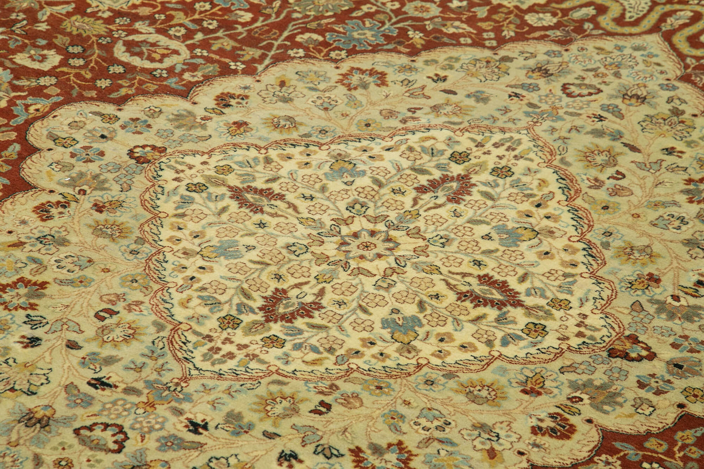 9x12 Yellow Oushak Rug - 35868